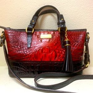 Brahmin Mini Asher Ruby Tri